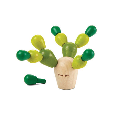 Mini Balancing Cactus toy for babies, promoting fun and coordination in playtime. Perfect for early development!