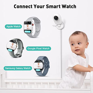 Simyke Smart Baby Monitor - 1080P HD Camera, Smartwatch Connectivity