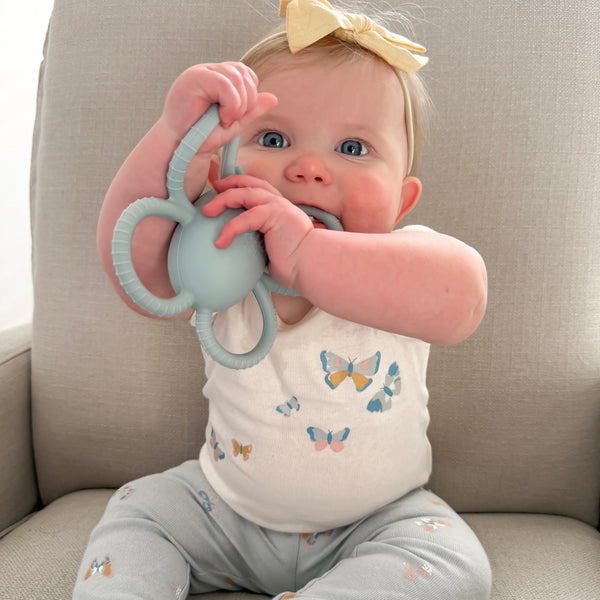 Garden Party Collection - Butterfly Rattle Teether