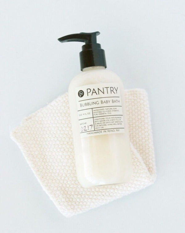 Bubbling Baby Bath - Lavender + Chamomile Non-Toxic Baby Wash + Shampoo