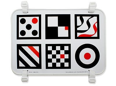 Large Double-Sided Baby Mirror with High Contrast Images