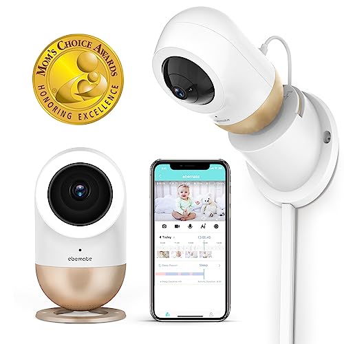 Ebemate Smart Baby Monitor - HD Video & Audio, Smartwatch Integration