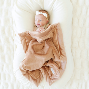 Saranoni Lush Mini Blanket Lovey 15"x20" 100% Microfiber