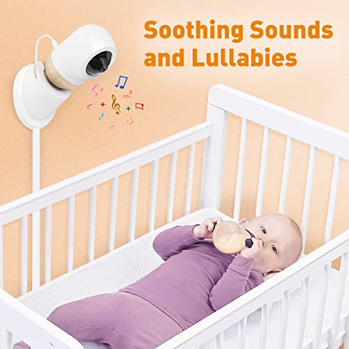 Ebemate Smart Baby Monitor - 2K Ultra HD Video & Audio, Smartwatch Integration - MOOGCO Baby