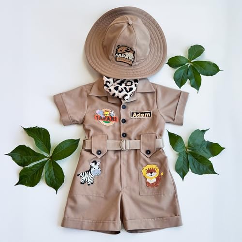 Personalized Handmade Safari Explorer Costume for Toddler by Costumes Club, view 14