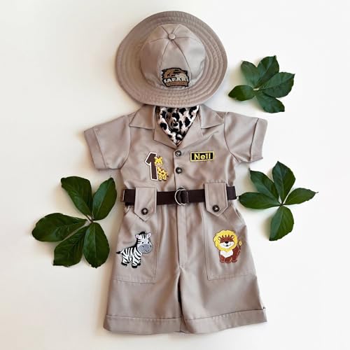 Personalized Handmade Safari Explorer Costume for Toddler by Costumes Club, view 10