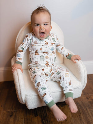 Cottontail Garden 2pc Bamboo Pajamas