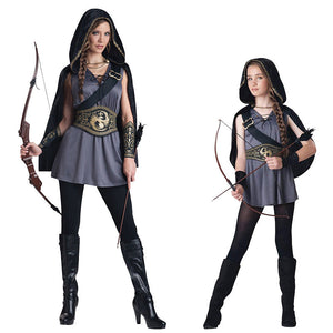 Halloween Cosplay Female Archer Costume Set