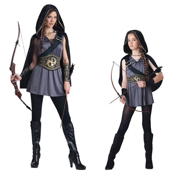 Halloween Cosplay Female Archer Costume Set