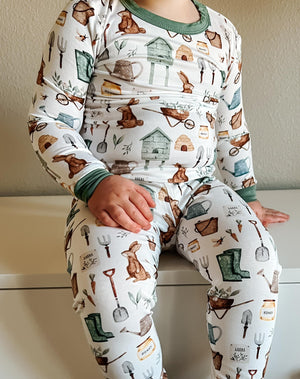 Cottontail Garden 2pc Bamboo Pajamas