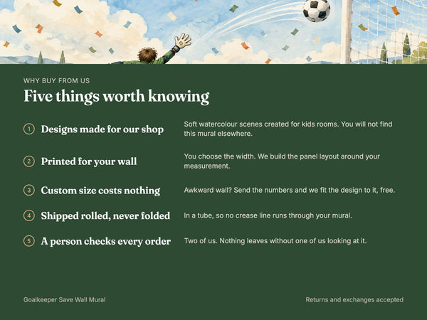 Watercolor Goalkeeper Save Soccer Wall Mural, image 10