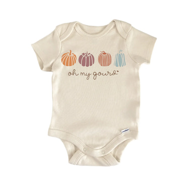 Oh My Gourd Pumpkin Fall Newborn Baby Onesie® Onesie®