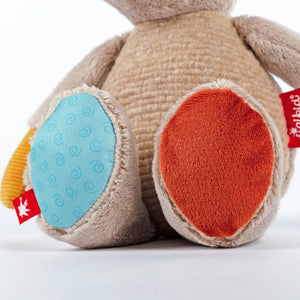 Patchwork Hippo Plush Toy