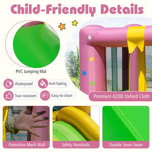 Bouncy Castle with Jumping Area and 520W Blower - Heavy