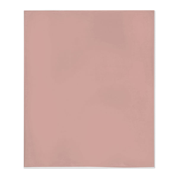 Personalize the Classic Name toddler minky blanket in blush with your baby's name