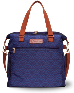 Sarah Wells Lizzy Breast Pump Tote – Lightweight, Easy-Clean Bag with Insulated Pocket, Laptop Sleeve & Side Storage – Fits Pumps & More