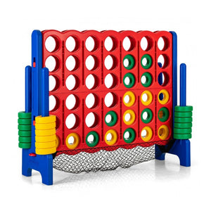 4-to-Score Giant Game Set with Net Storage - Multi - Multi-Tier