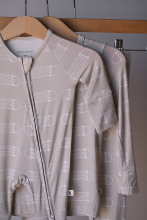 Bamboo Zip Pajamas | Sk8er Boy