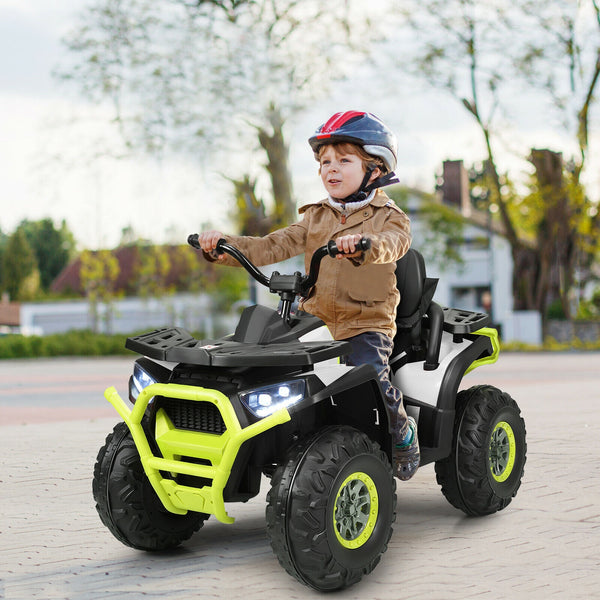 12V kids electric ATV quad with MP3 and LED lights, showcasing angle 17 for a fun ride experience.