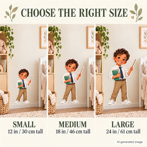 Personalized Teacher Wall Decal from Photo, Dream Job Sticker, image 16