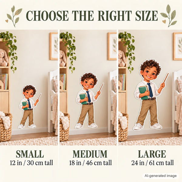 Personalized Teacher Wall Decal from Photo, Dream Job Sticker, image 16