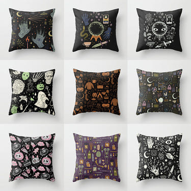 Halloween-themed pillowcase for babies, perfect for festive decor and cozy sleep.