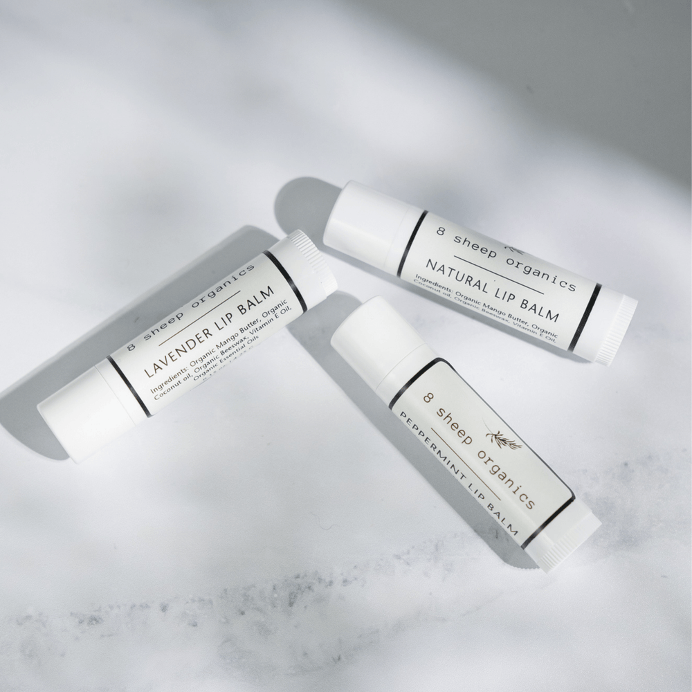 Organic lip balm for babies, safe and gentle for delicate lips, perfect for soothing and moisturizing.
