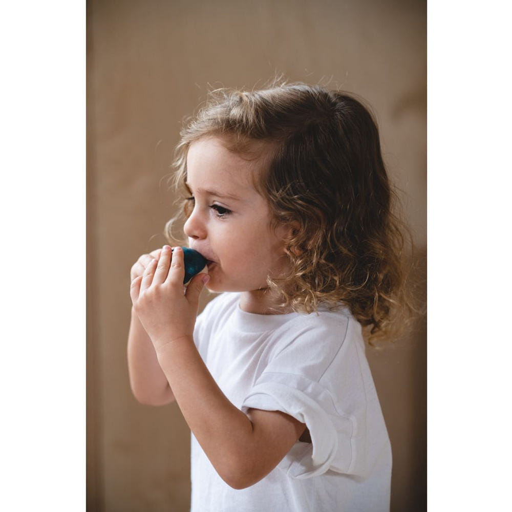 Cute Dolphin Whistle for babies, perfect accessory for hats, socks, and mittens.