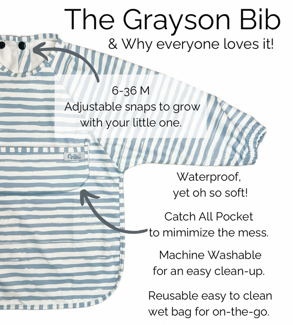 The Grayson Long Sleeve Bib - Blossom