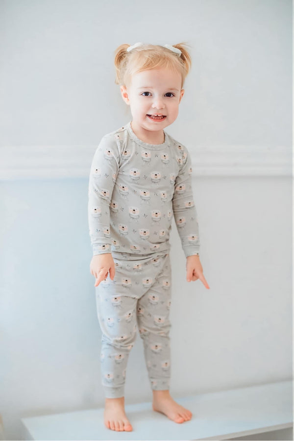 Polar Bear 2pc Bamboo Pajamas