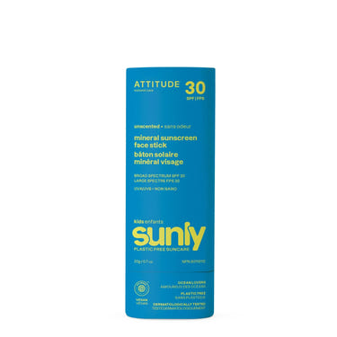 Attitude Kid's Sunscreen Face Stick 0.7 oz - Gentle sun protection for babies and kids. Safe and effective.