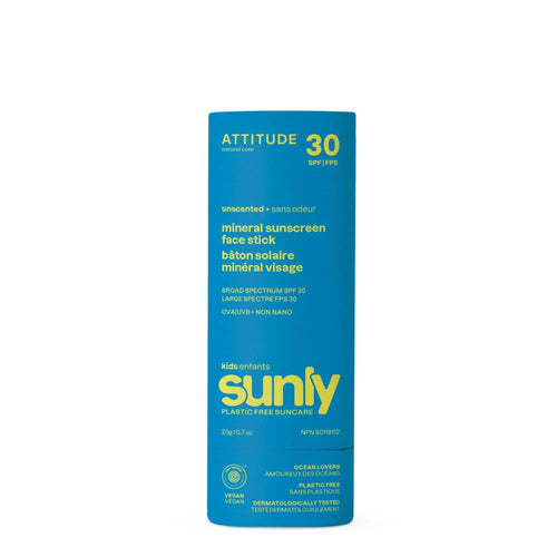Attitude Kid's Sunscreen Face Stick 0.7 oz - Gentle sun protection for babies and kids. Safe and effective.
