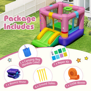 Bouncy Castle with Jumping Area and 520W Blower - Heavy
