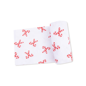 Candy Canes - Swaddle Blanket