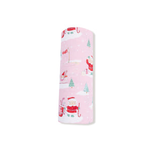 Golfing Mrs. Claus and Elves - Swaddle Blanket