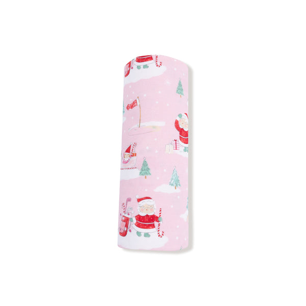 Golfing Mrs. Claus and Elves - Swaddle Blanket