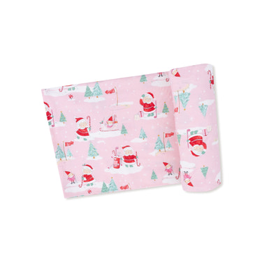 Golfing Mrs. Claus and Elves - Swaddle Blanket