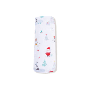 Santa Ski Friends - Swaddle Blanket