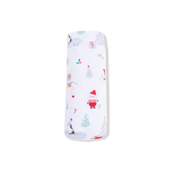Santa Ski Friends - Swaddle Blanket