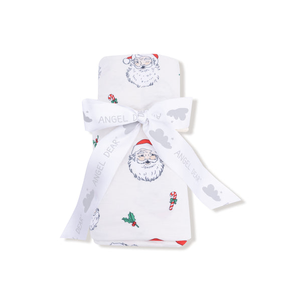 Vintage Santas - Swaddle Blanket