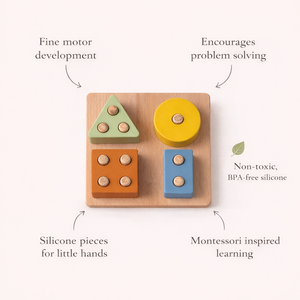 Montessori Shape Puzzle Toy | LYTL®️