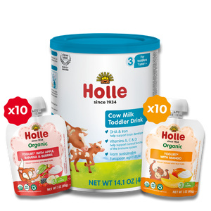 Strong Bones Bundle: Cow Milk, Mango Yogurt, Apple, Banana, Berries Yogurt