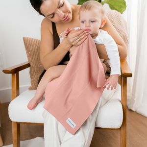 Cotton Burp Cloths in Multi-Girl