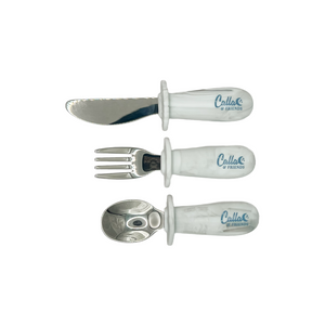 Silicone & Stainless Steel Toddler Utensil Set