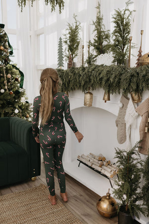 Bamboo Two Piece Pajamas | Candy Cane Lane 2024