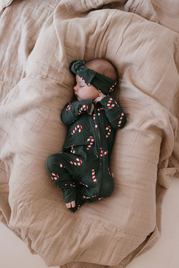 Bamboo Zip Pajamas | Candy Cane Lane 2024