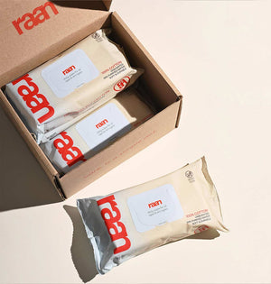 100% cotton unbleached water wipes for babies, gentle and safe for delicate skin, shown at angle 7.