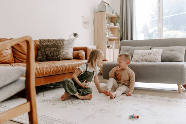 The Dakota Ivory Shwally Playmat