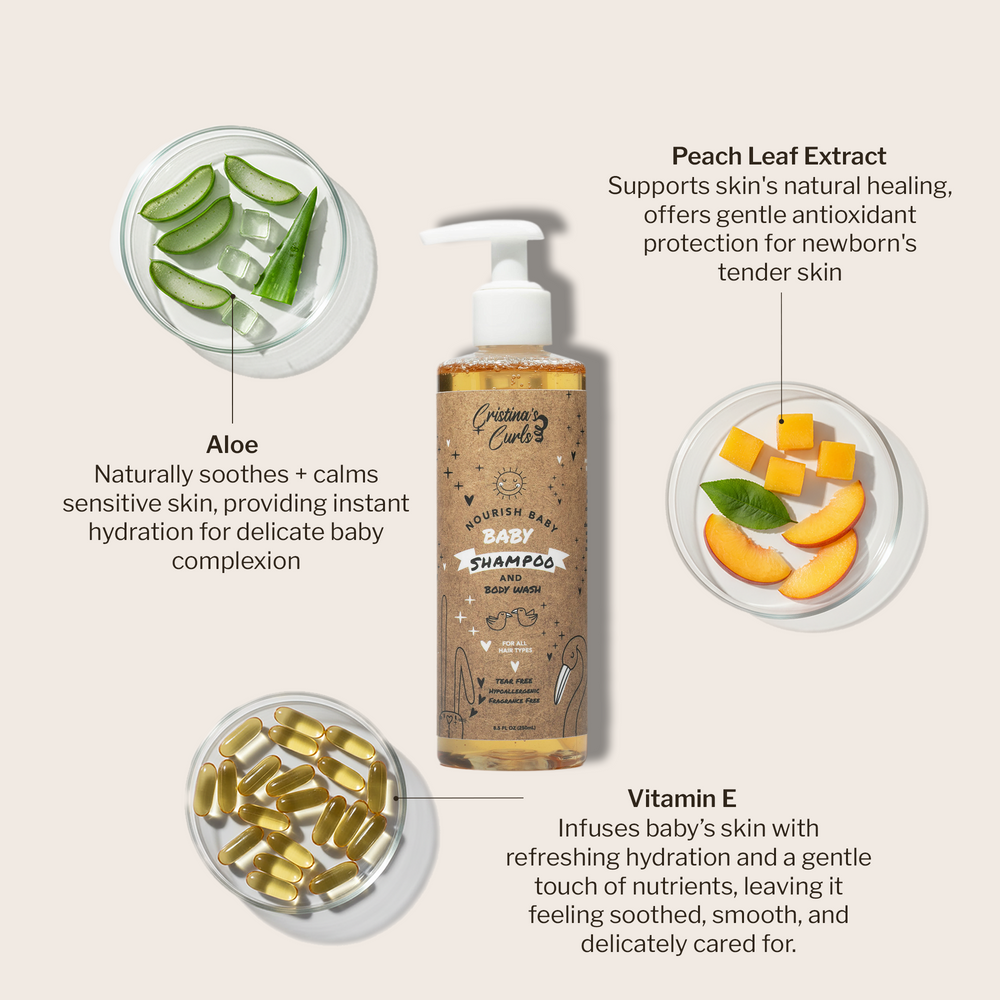 Nourishing Baby Shampoo and Conditioner Set