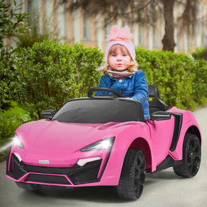 12V 2.4G RC Electric Vehicle for kids with lights - fun toy for outdoor play.